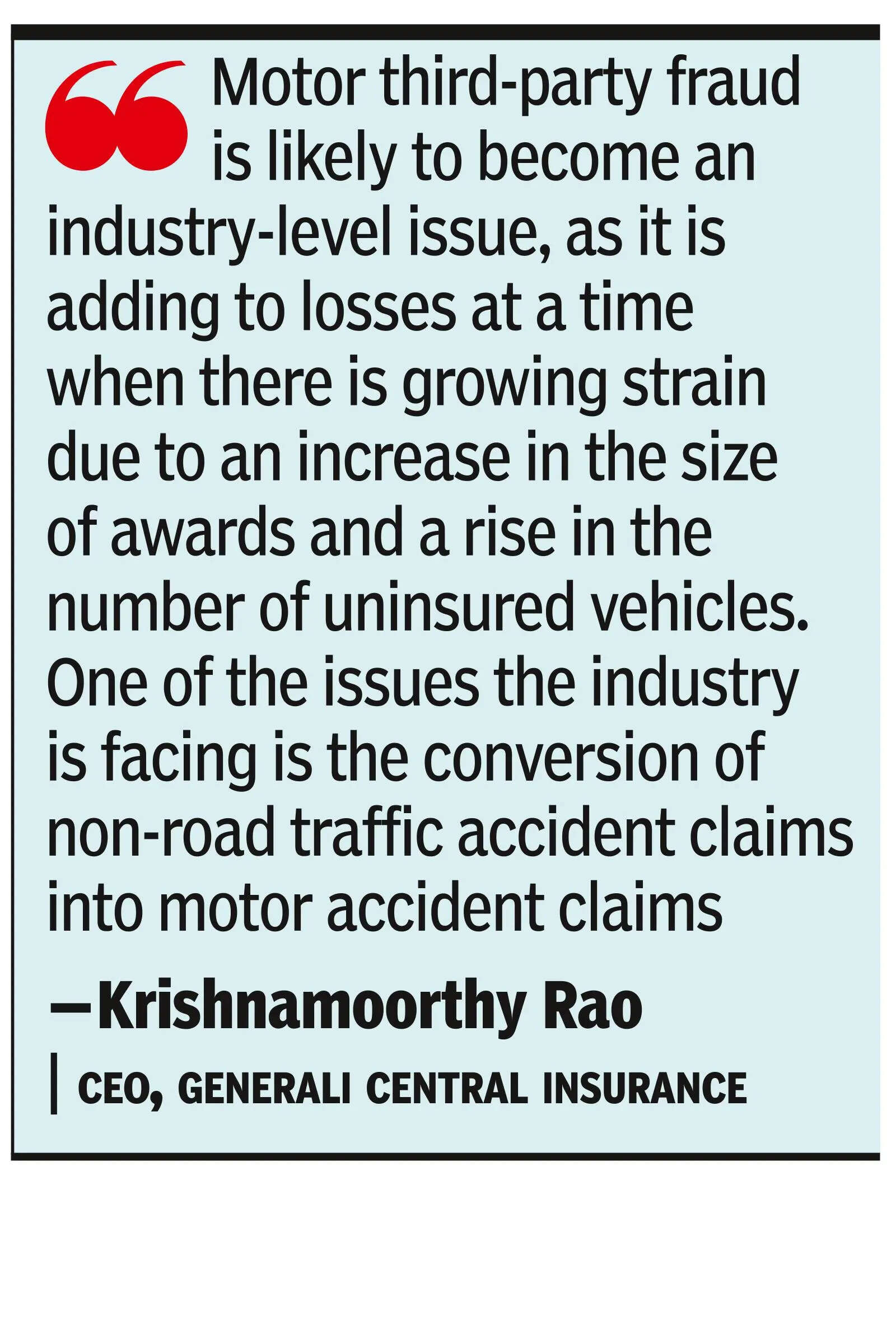 Insurers tighten focus on motor third-party fraud