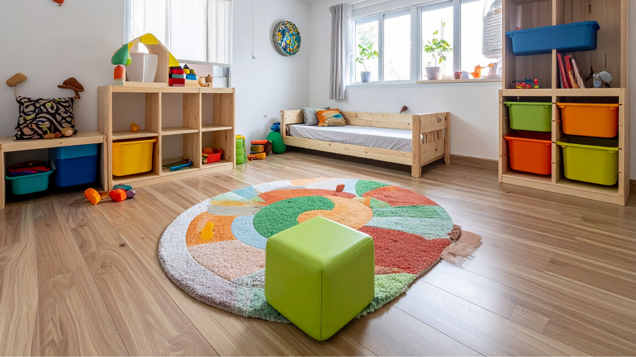 A rug make a small room look bigger Designer reveals the trick that works