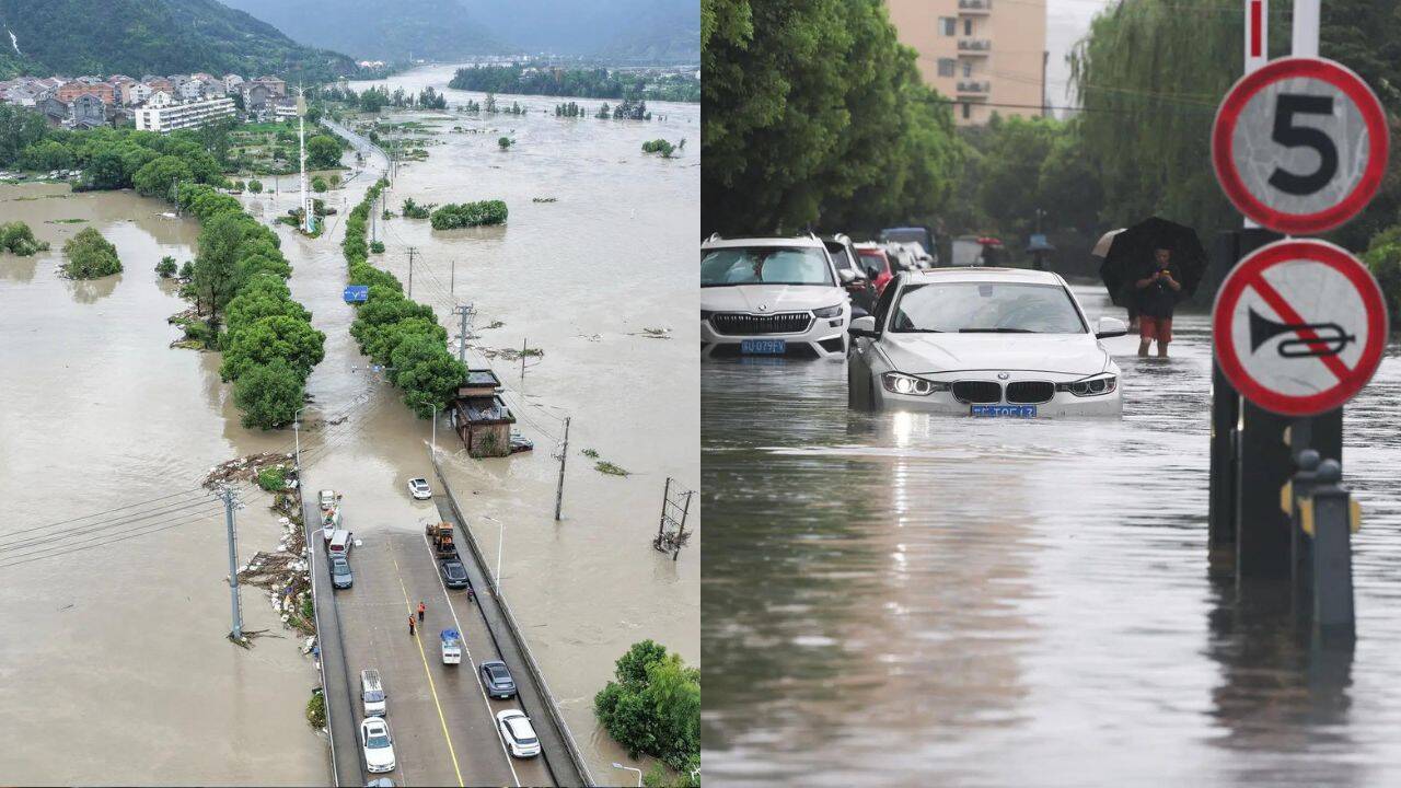 Typhoon Dolphin batters China: Flights cancelled, lakhs evacuated
