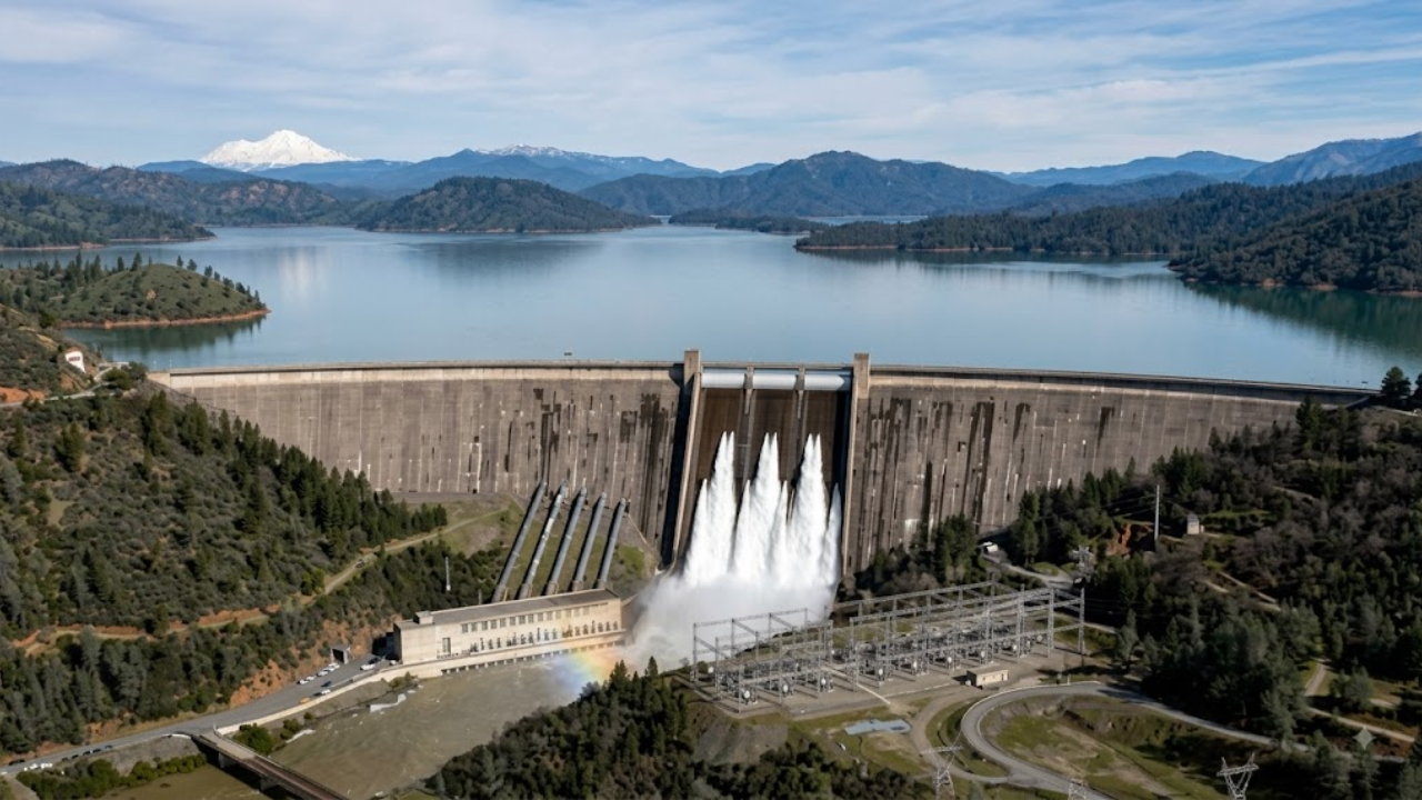 California’s Shasta Dam flooded Kennett, a copper-mining town beneath Lake Shasta