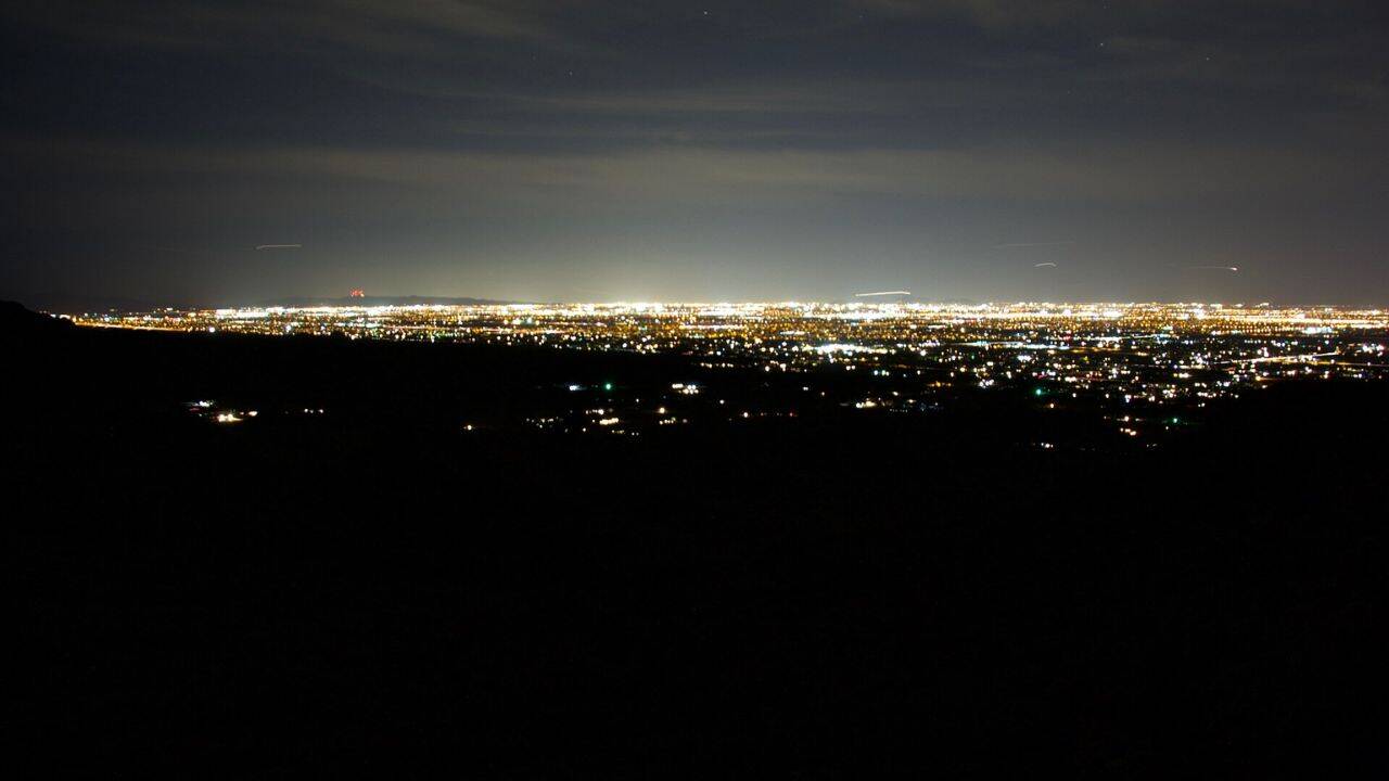Light pollution vanishing the stars