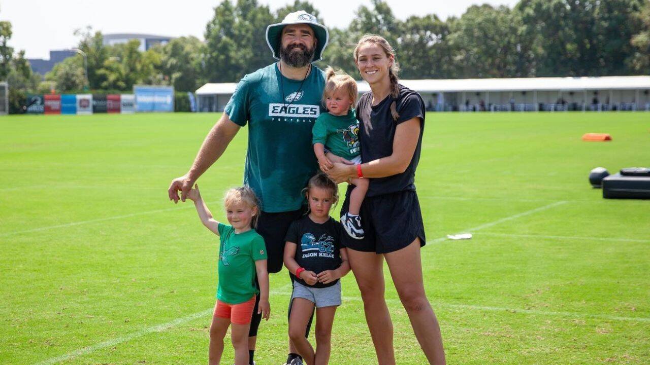 How Jason Kelce’s four daughters changed his life beyond football