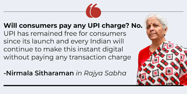 FM Sitharaman's statement