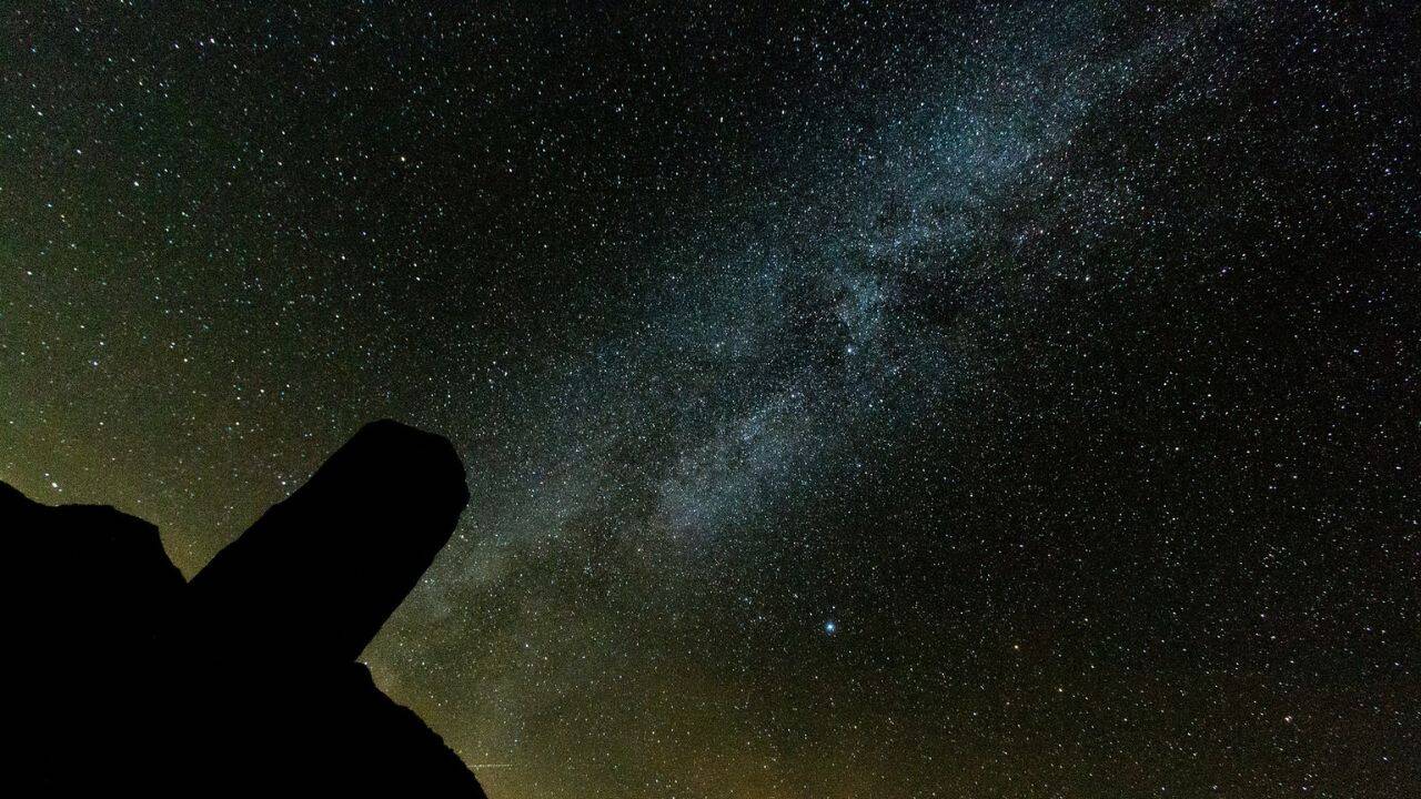 Visibility of Milky Way in the Arabian sky during August