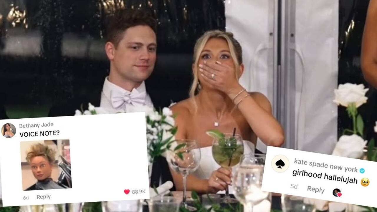 Maid of honour shocks bride by playing her old voice memo