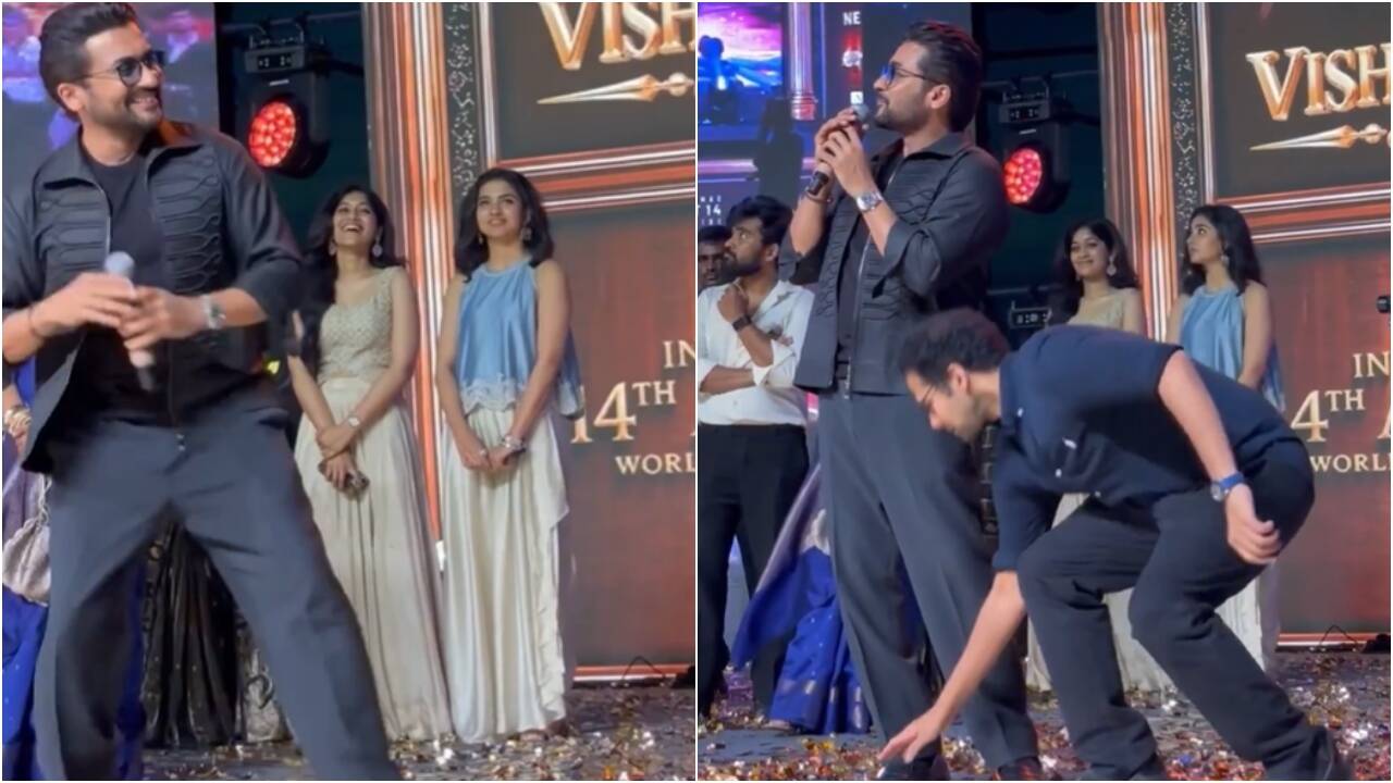 VIDEO: Venky Atluri pays respect to Suriya on stage