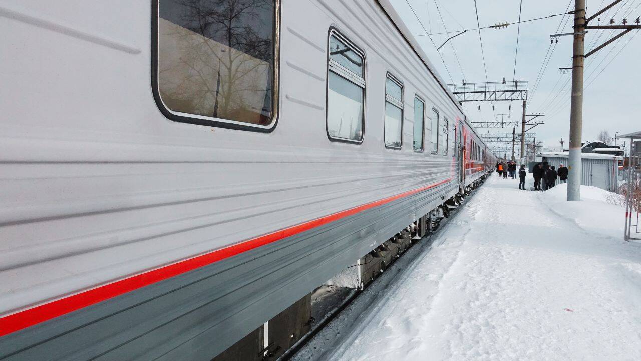 Train in Russia