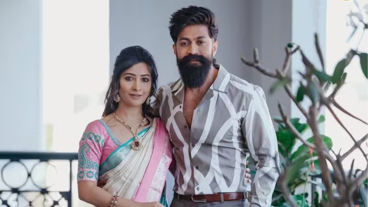 Radhika Pandit celebrates 10 years of engagement with 'Toxic' star Yash