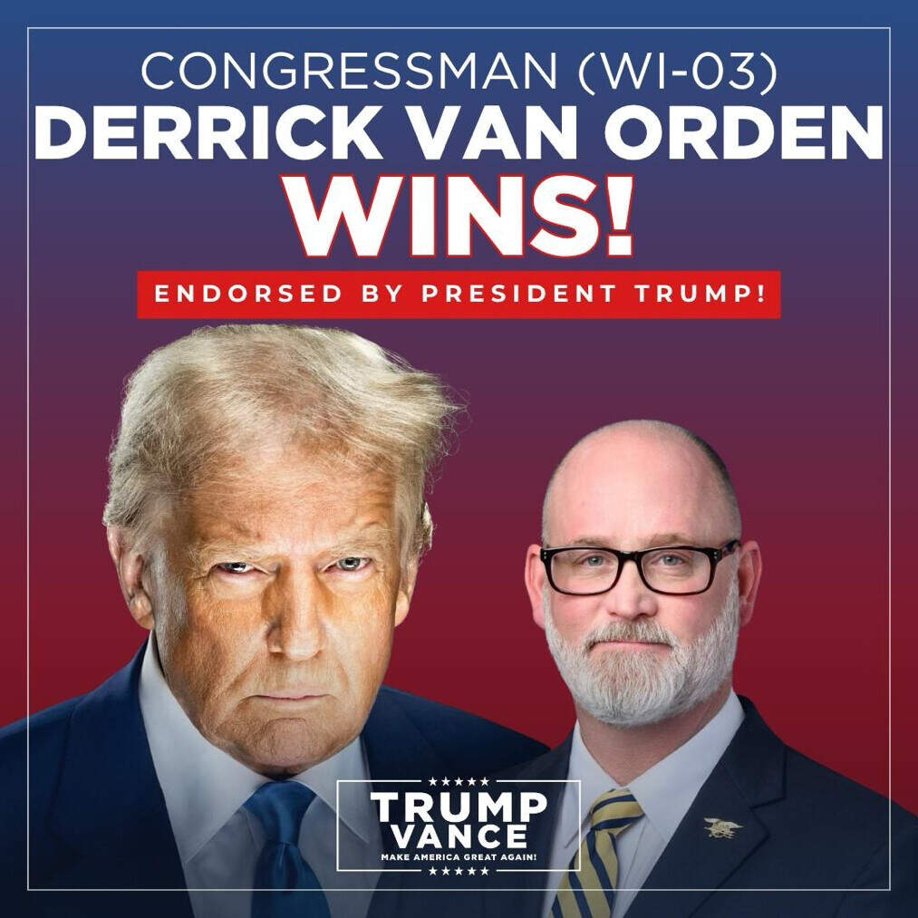 Trump congratulated Orden on Truth Social. (Photo: @realDonaldTrump)<br>
