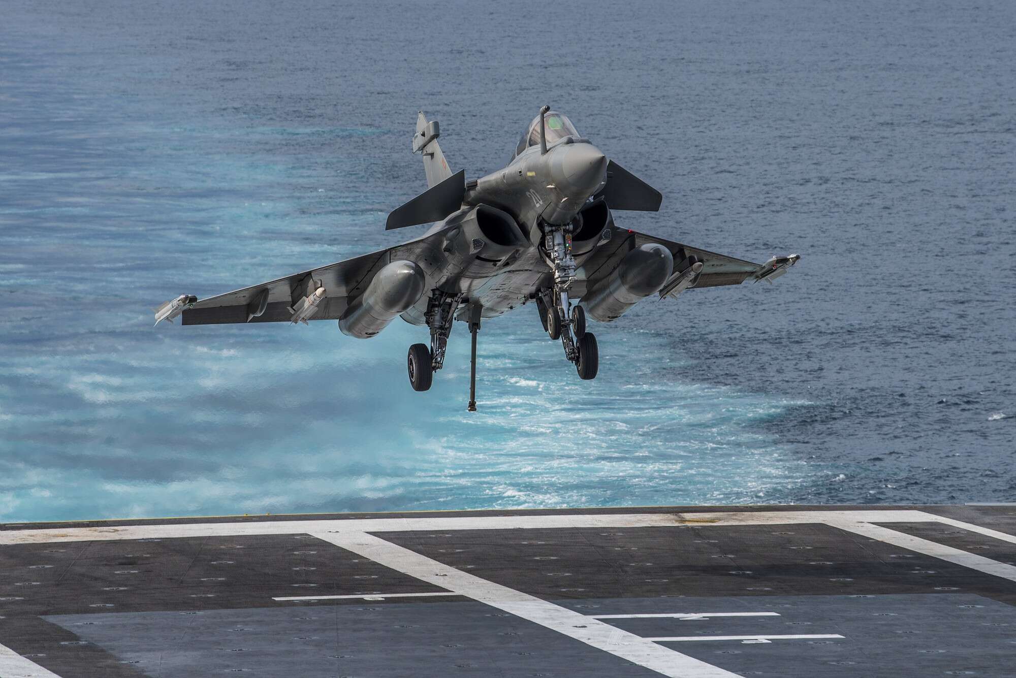 Rafale M, the aircraft's naval variant. Pix Rafale Marine