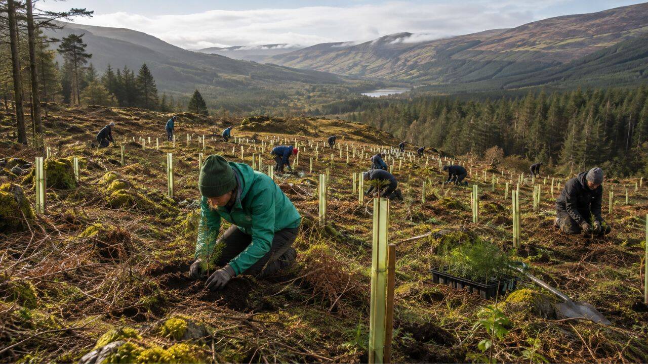 Ireland’s vanished rainforest is getting a second chance with 30,000 trees