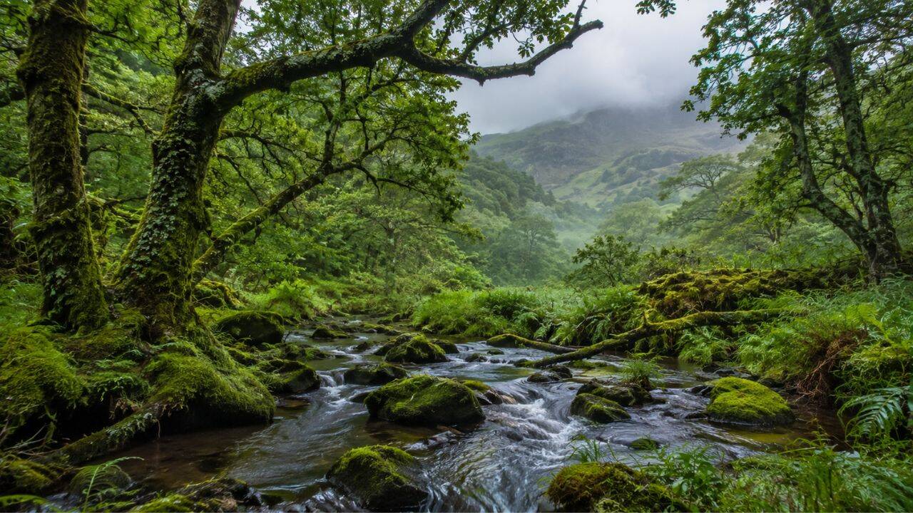 What makes a rainforest when there are no tropics in sight<br>
