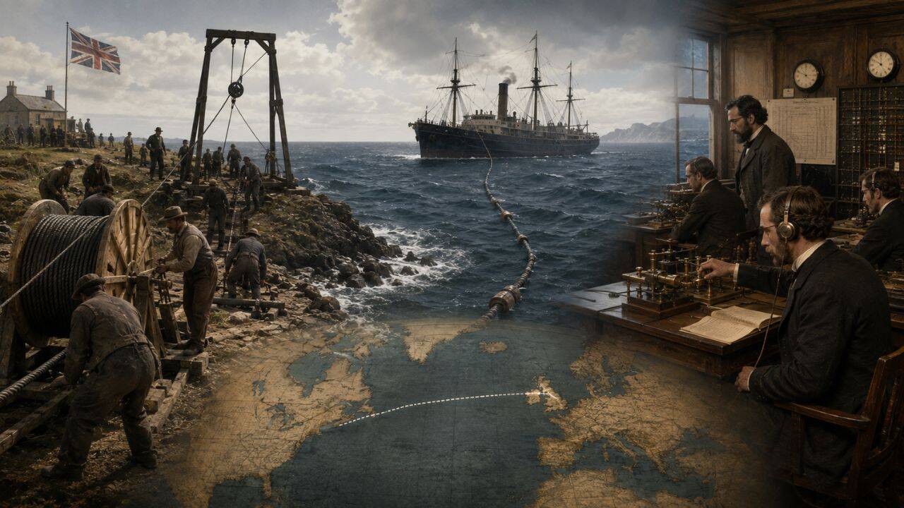 In 1854, a tiny mirror helped solve the Atlantic telegraph problem<br>
