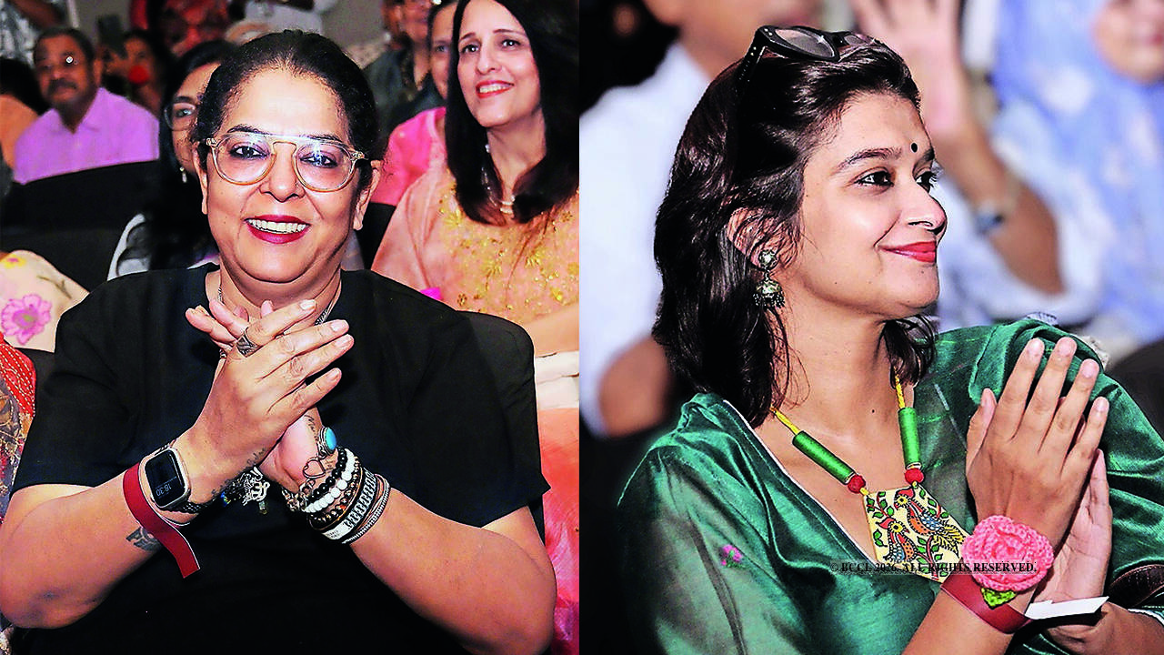 (L) Dr Mala Mehra (R) Urvi Singh