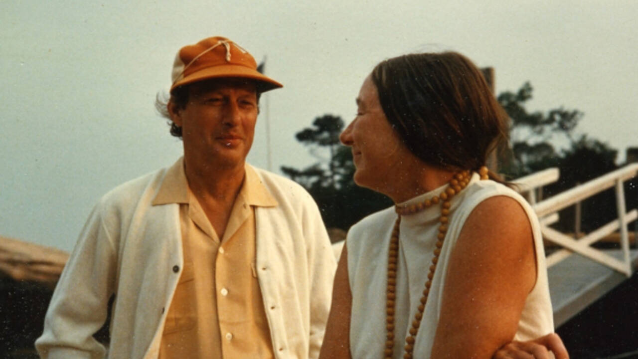 Elizabeth Hird and her husband Basil Rauch<br>