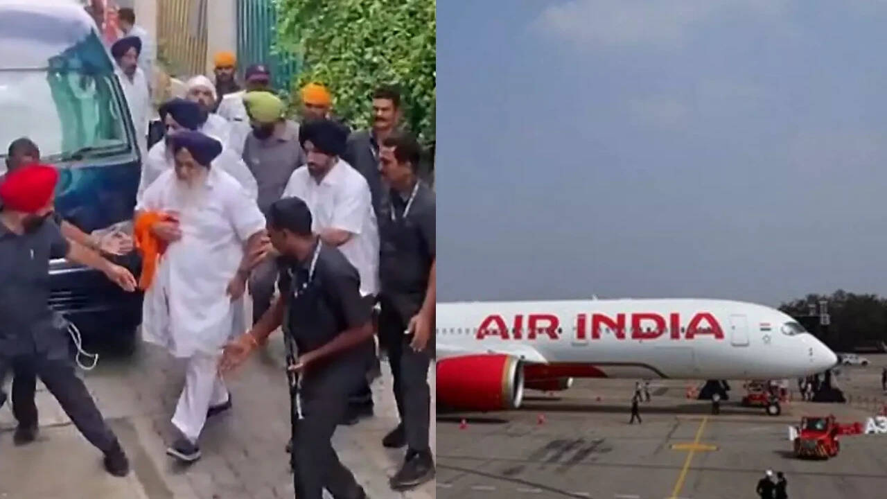 Evening news wrap: Sukhbir Badal attacked in Nanded; Air India begins pilot drug testing, & more