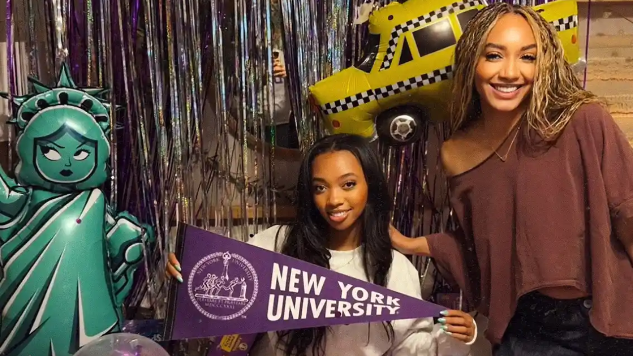 Jordyn was accepted to her dream school, New York University.(Instagram/@jeanicejperez)