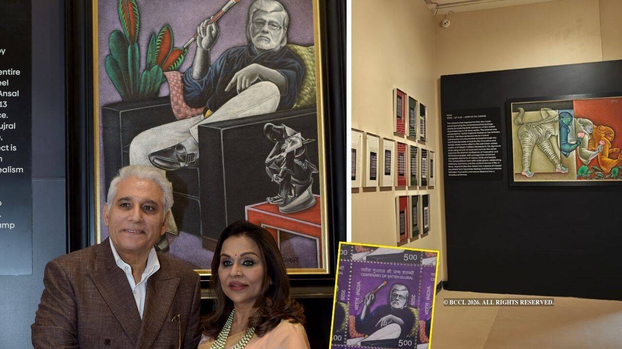 Navin Ansal and Raseel Gujral at the event<br>