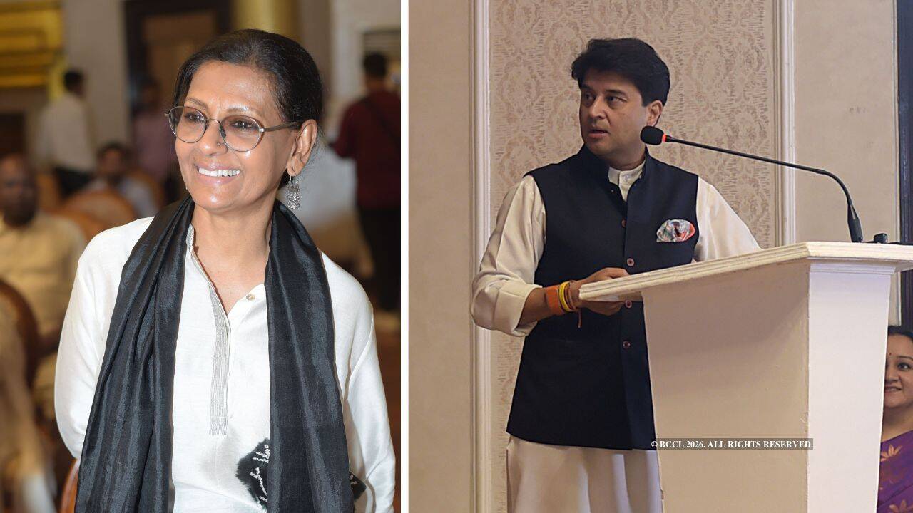 Nandita Das and Jyotiraditya M Scindia
