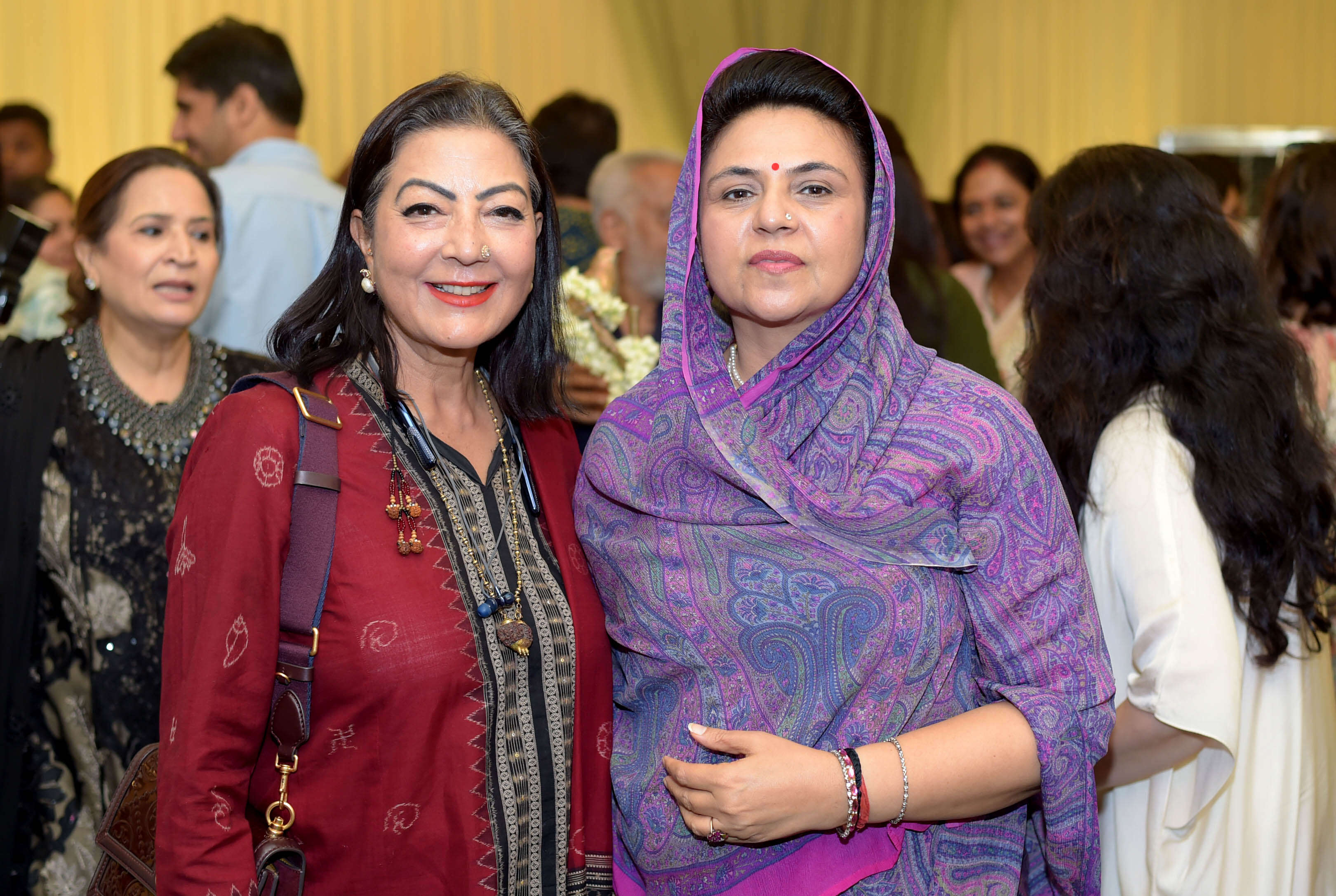 Neelam Pratap Rudy with Mahima Kumari Mewar