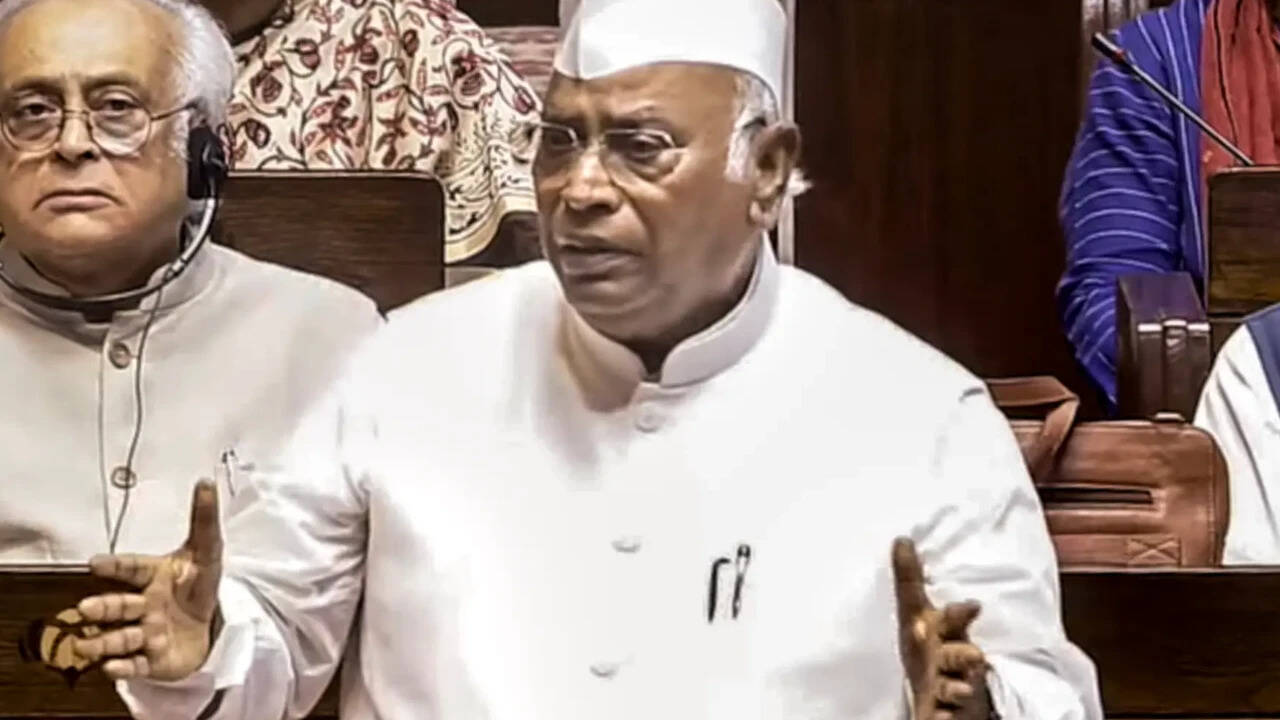 Kharge claims stage ‘purified’ after his speech in Haldwani, govt promises action