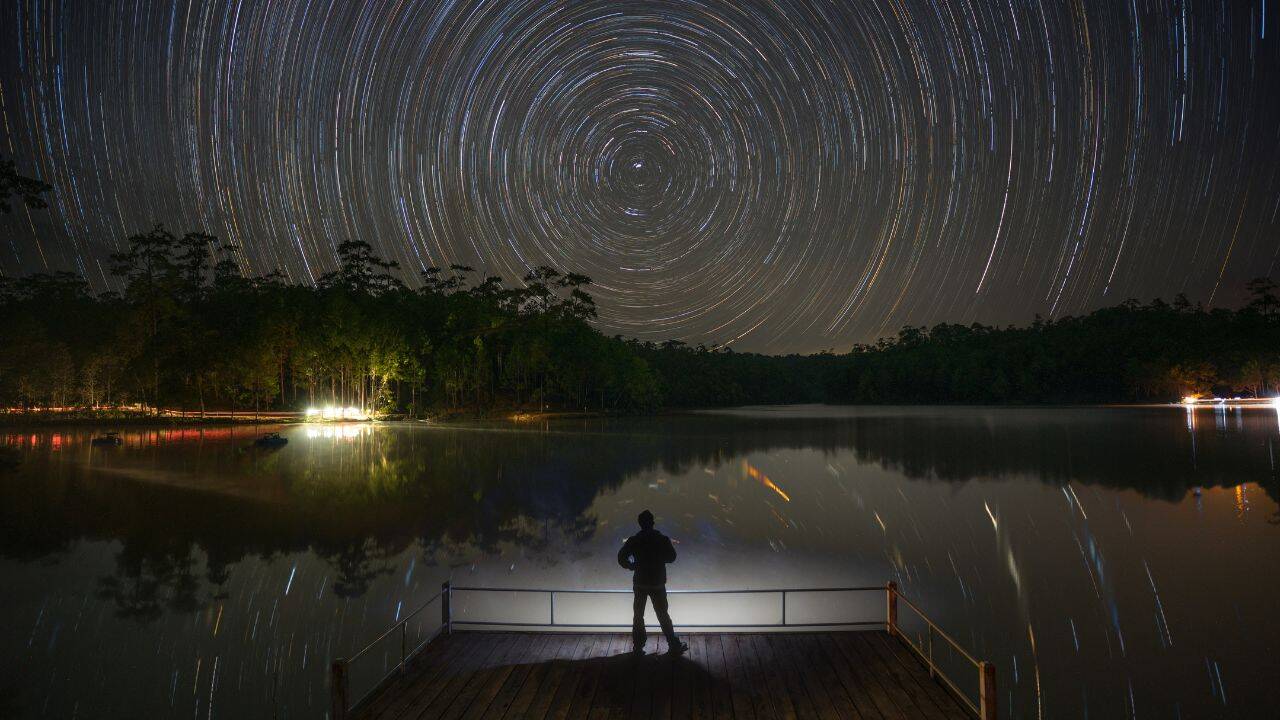 Night sky milky way