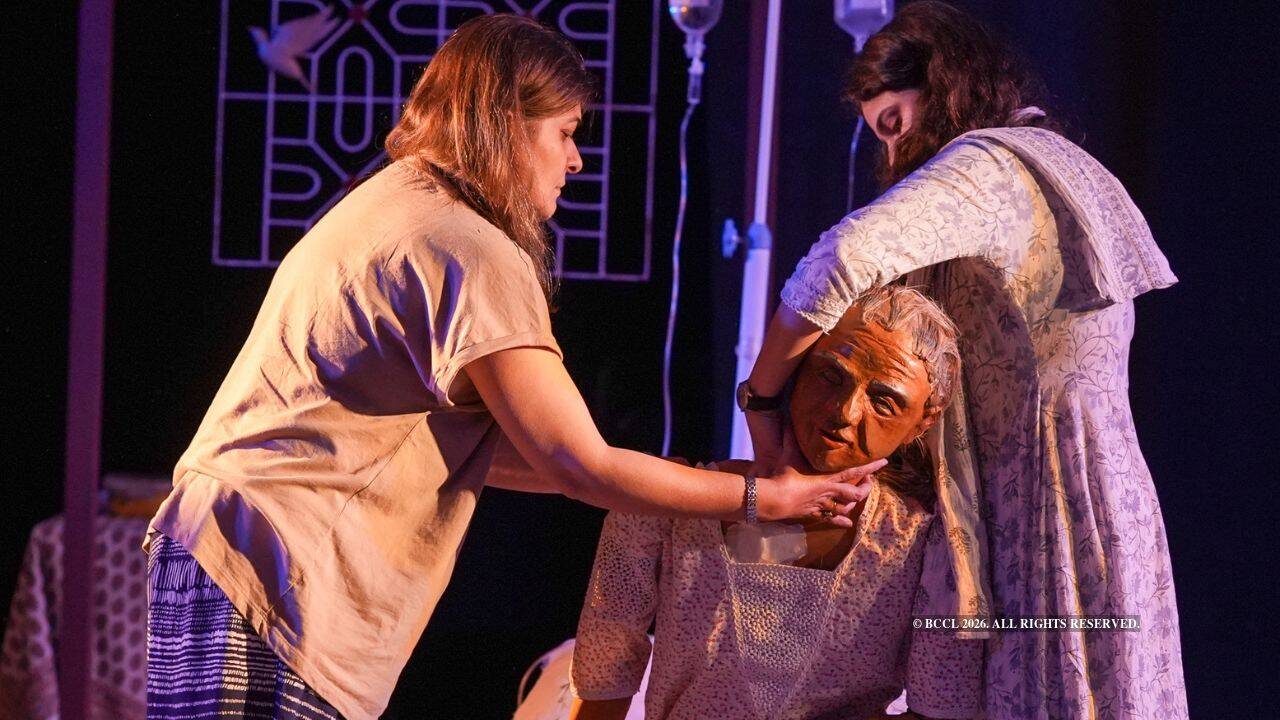 The dismantling of the puppet which left audience stunned