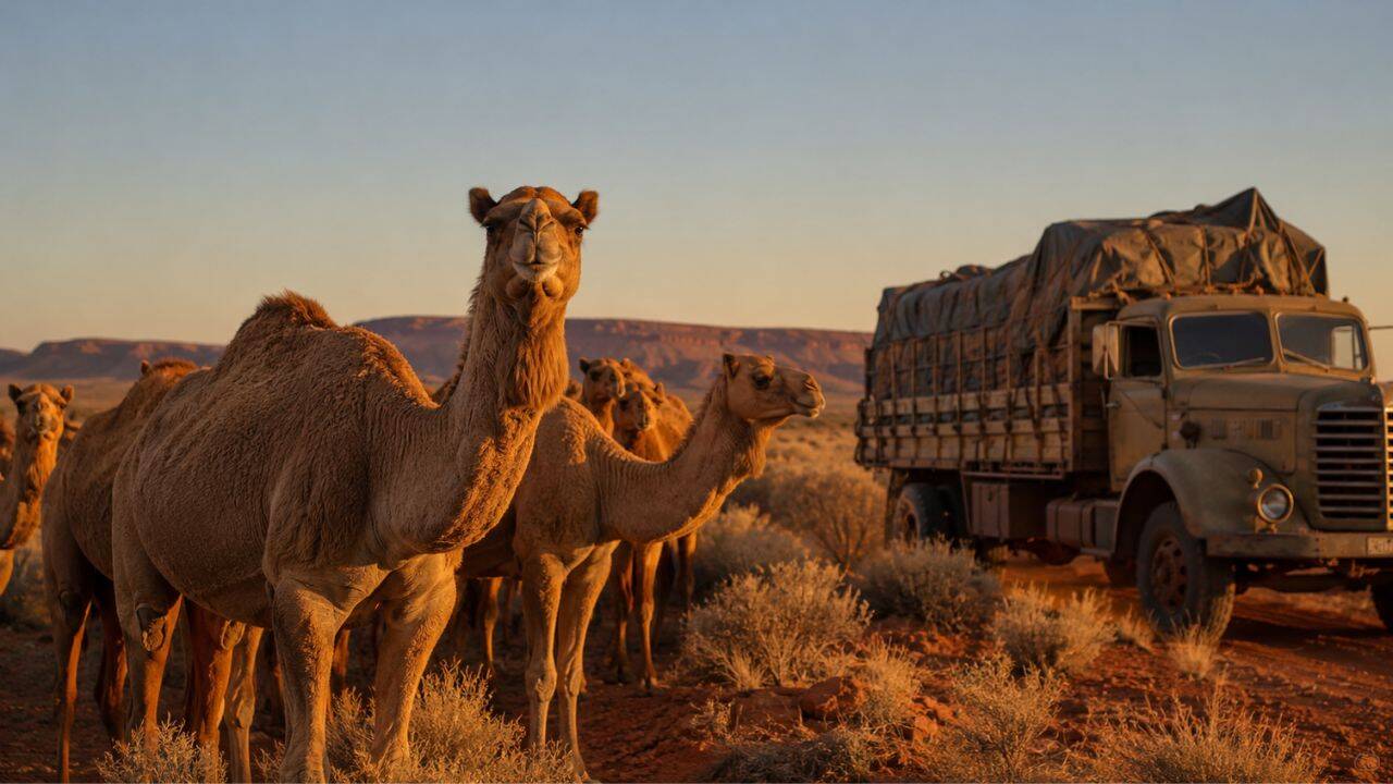 Australia’s feral camels roamed free for decades. Now Gulf breeders want them