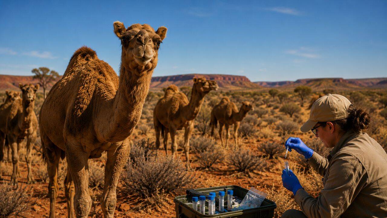 Australia’s feral camels have a different disease history<br>