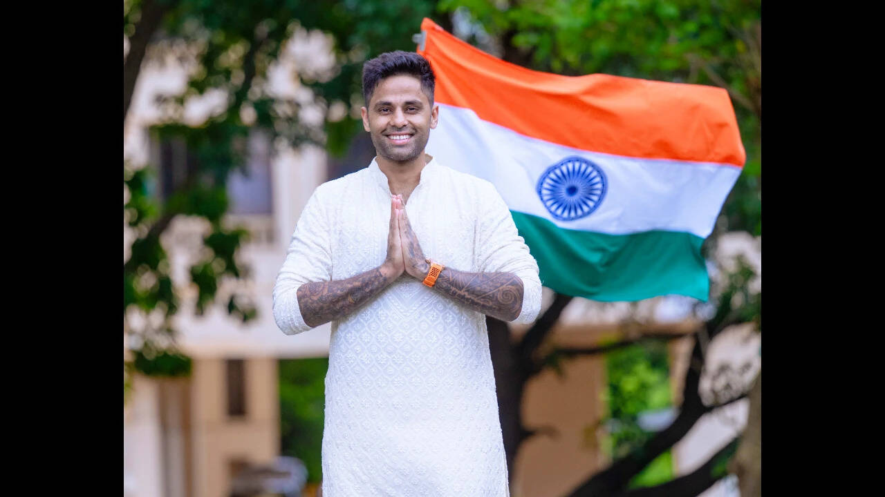 Suryakumar Yadav for Independence DayPC: Prathamesh Bhandekar