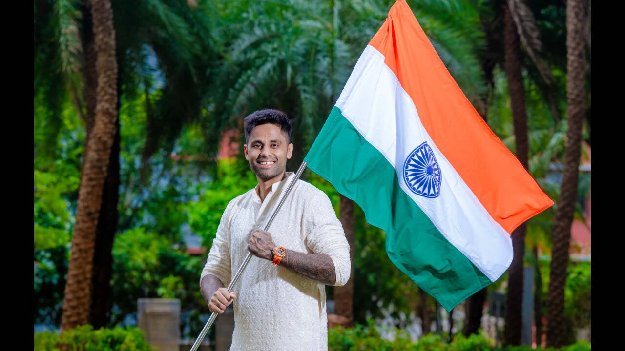 <em>Suryakumar Yadav for Independence DayPC: Prathamesh Bhandekar</em>