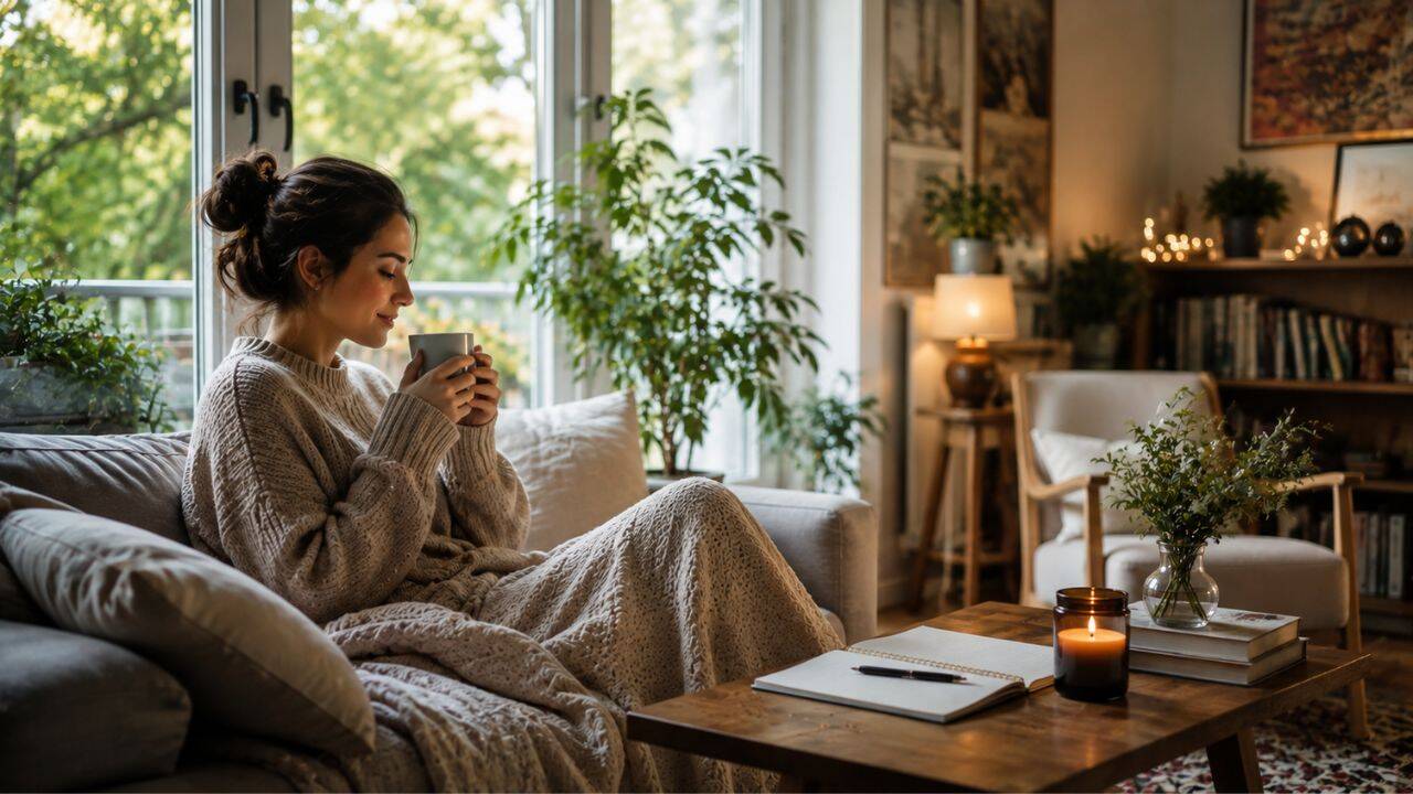 How peaceful weekend routines help some people recover after busy work weeks<br>