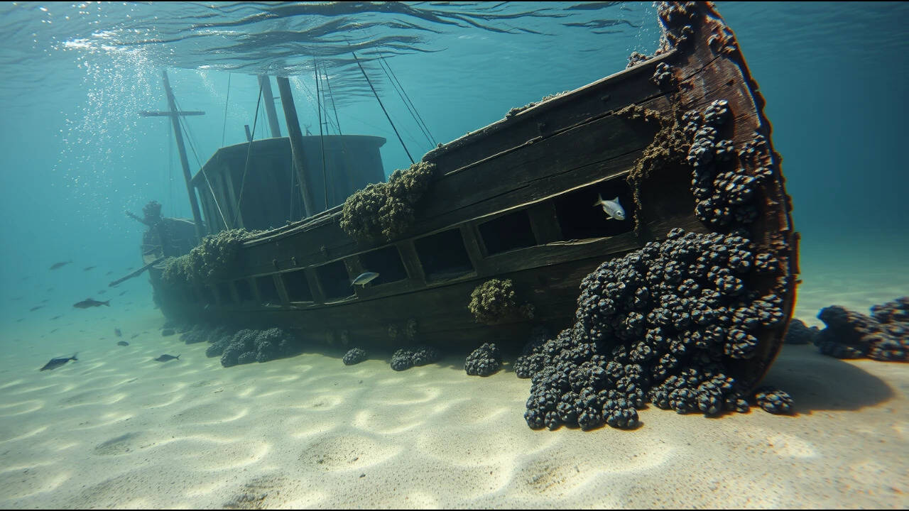 The Lac La Belle sank in a Lake Michigan storm, but its wreck stayed hidden