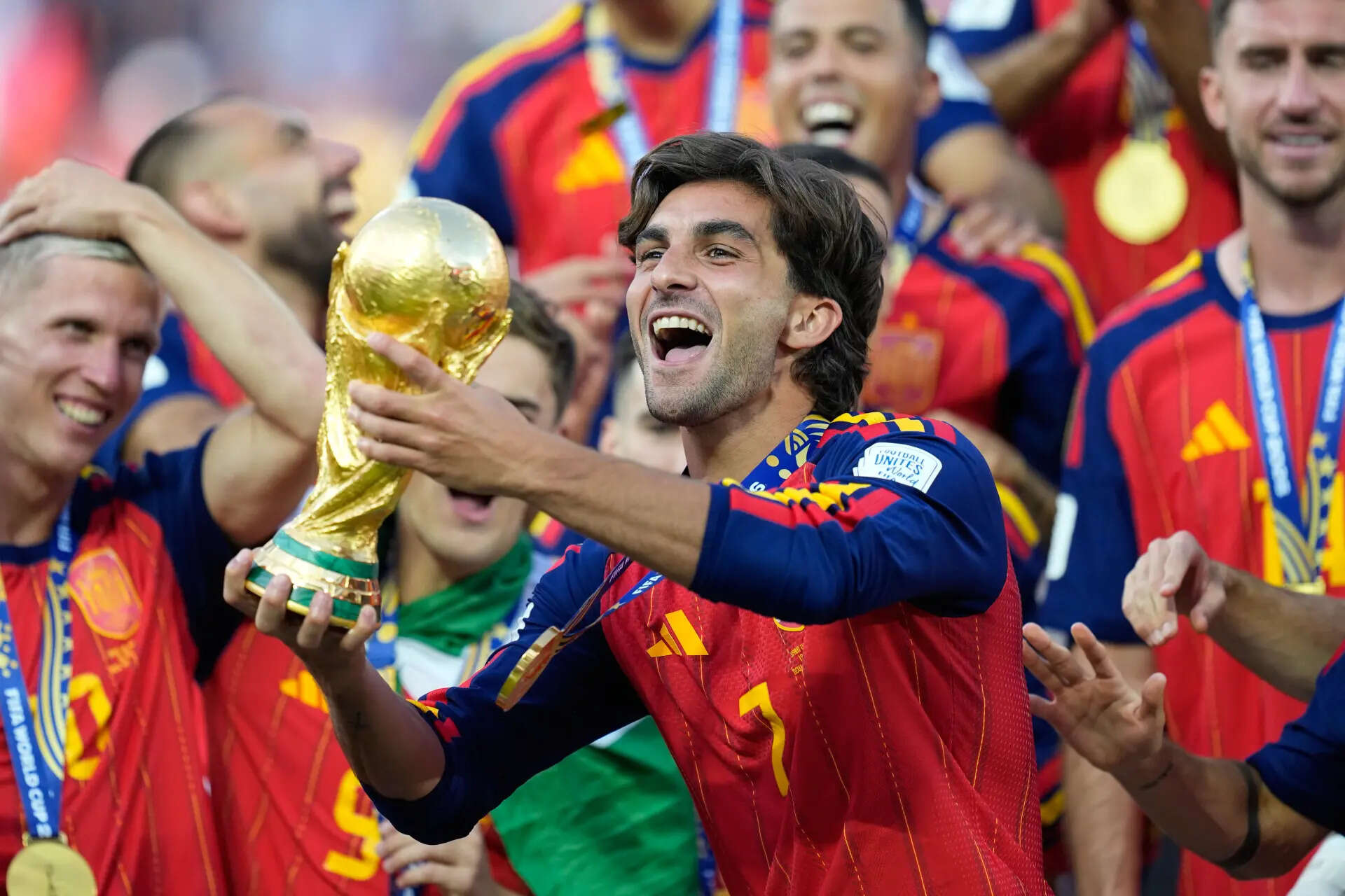 APTOPIX Argentina Spain WCup Soccer