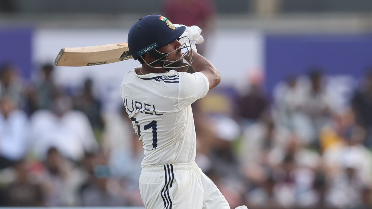 IND vs SL: India cross 400 as Jurel, Suthar build crucial partnership