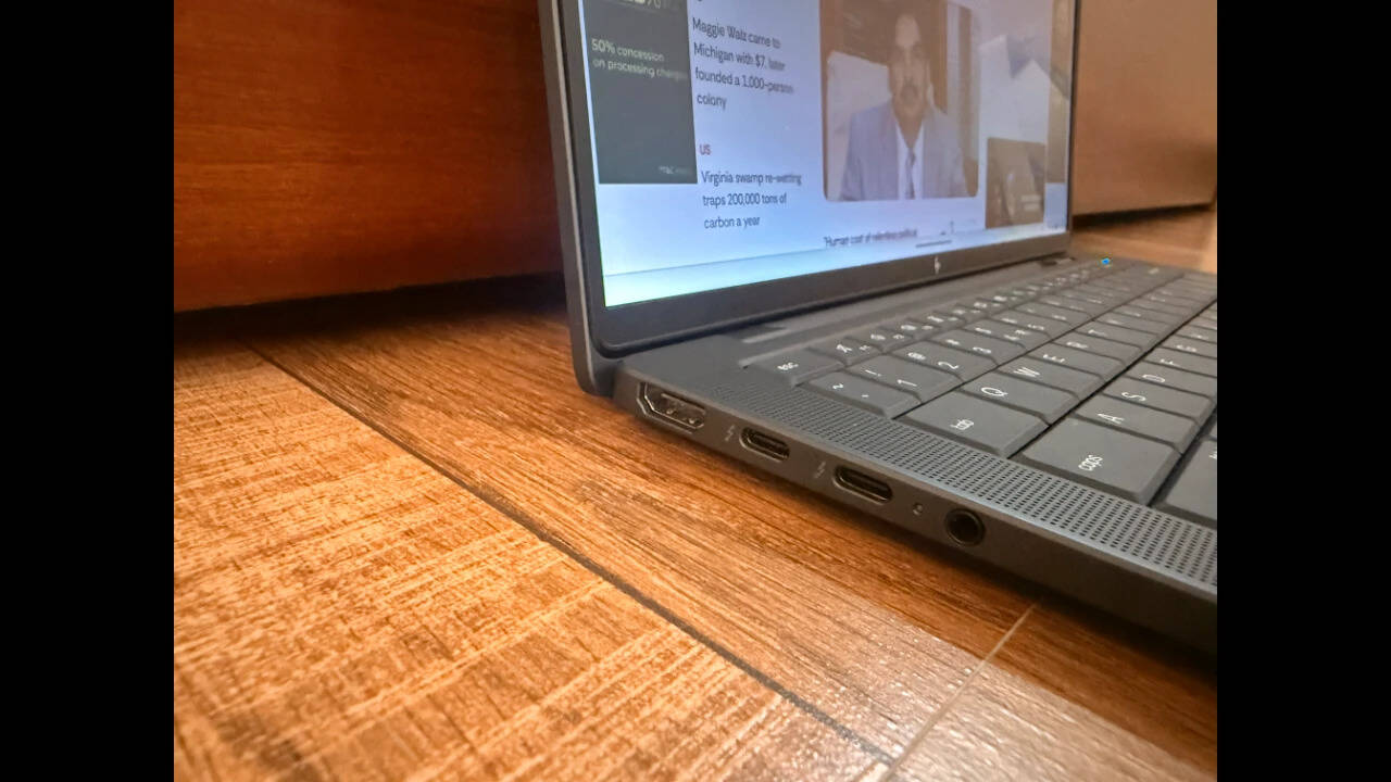 HP EliteBook X G2i ports<br>