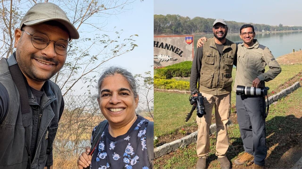 Birders in the field
