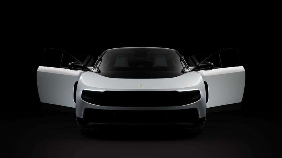 ​Ferrari Luce packs four electric motors, 1,050 cv of power, a 310 km/h top speed and a 530 km claimed range.