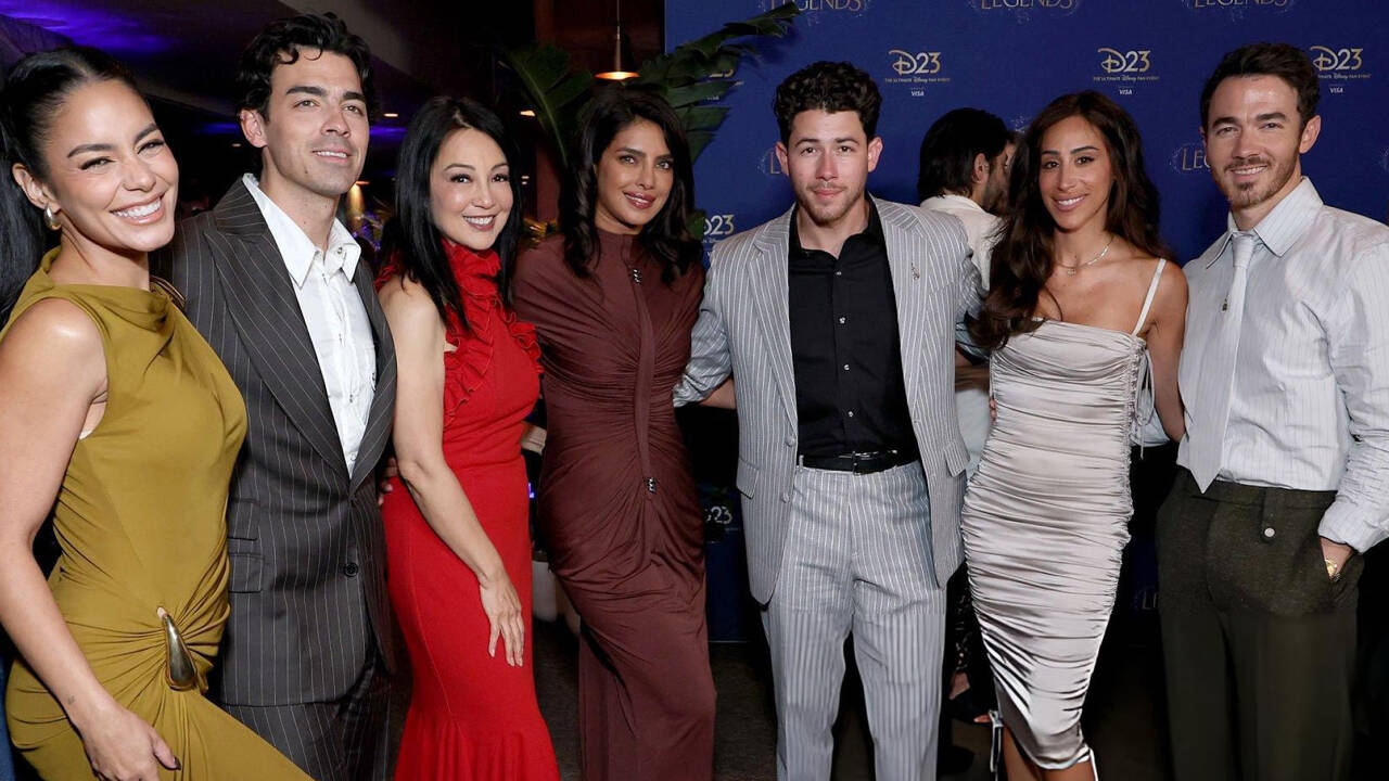 Priyanka cheers as Jonas Brothers get inducted as Disney Legends