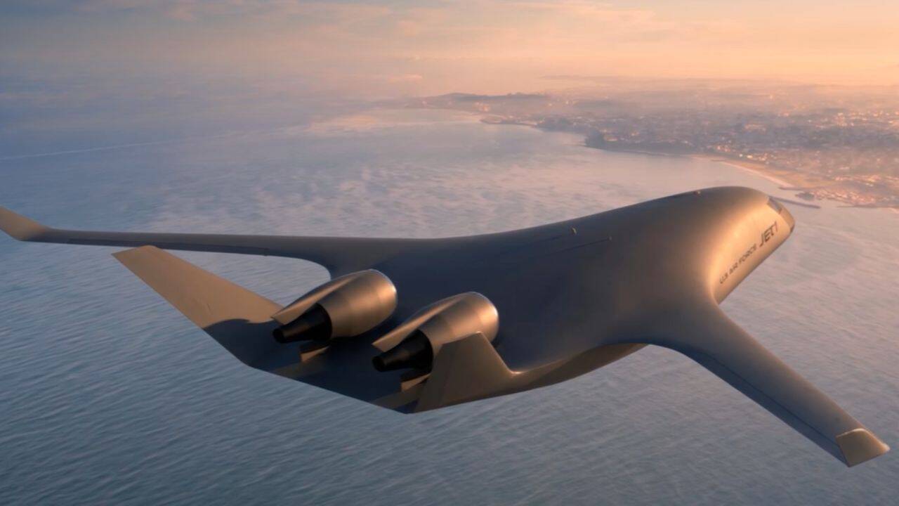 California startup's $3 billion 'manta ray' jet promises 50% lower fuel use