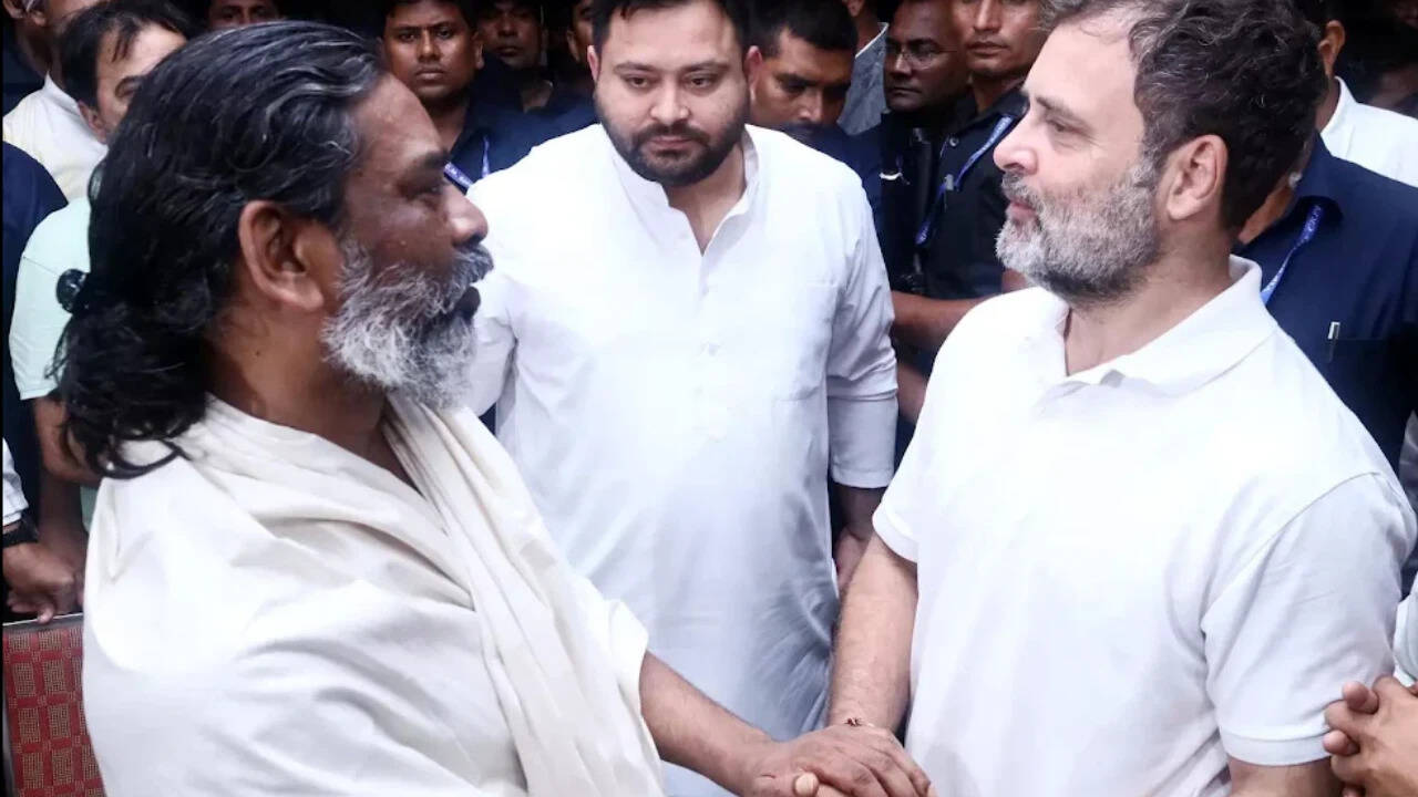 'We owe them our solidarity': Rahul writes to ally Soren over student protests