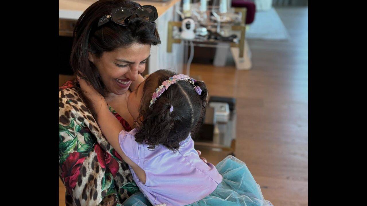 The day they brought her home, and wept in front of the mandir<br>