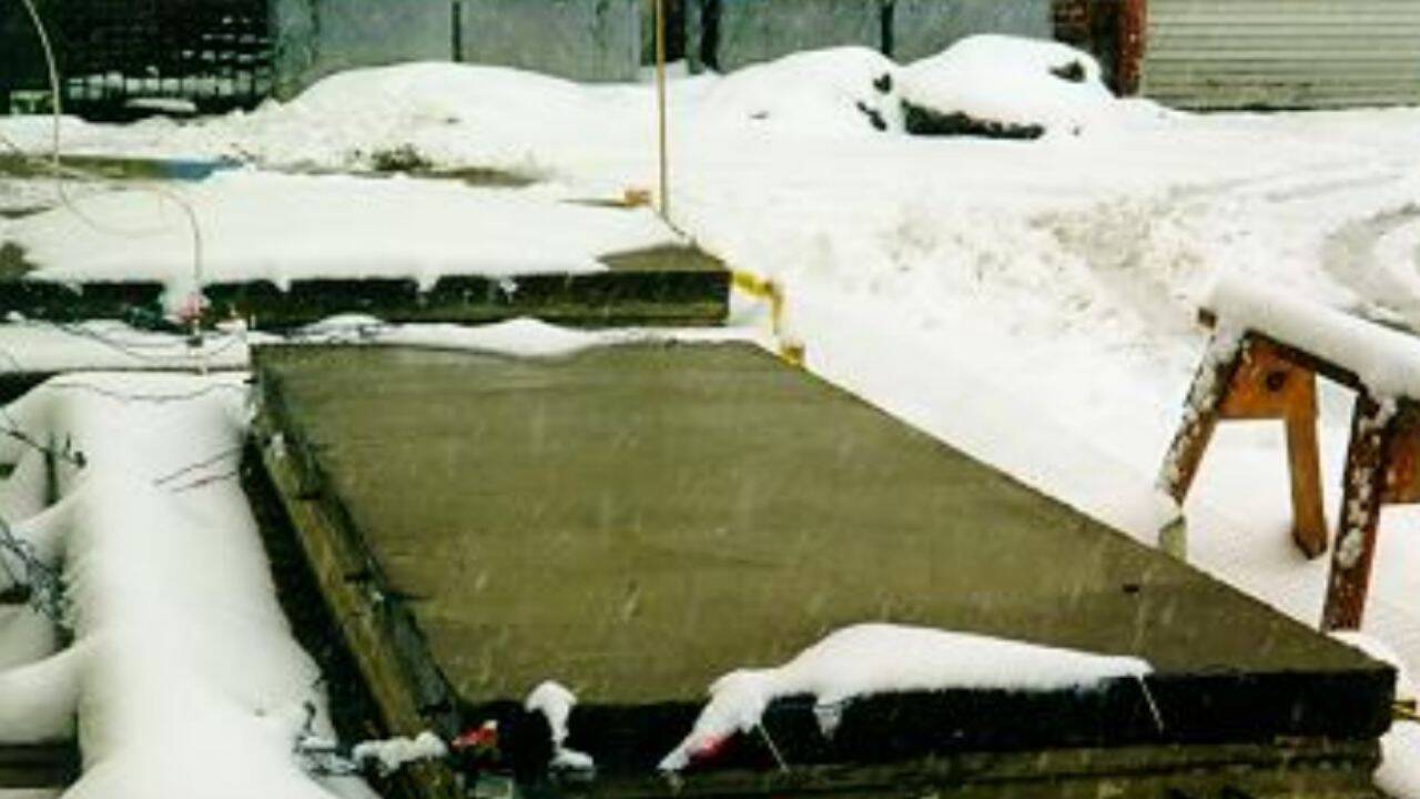 Deicing experiment<br>