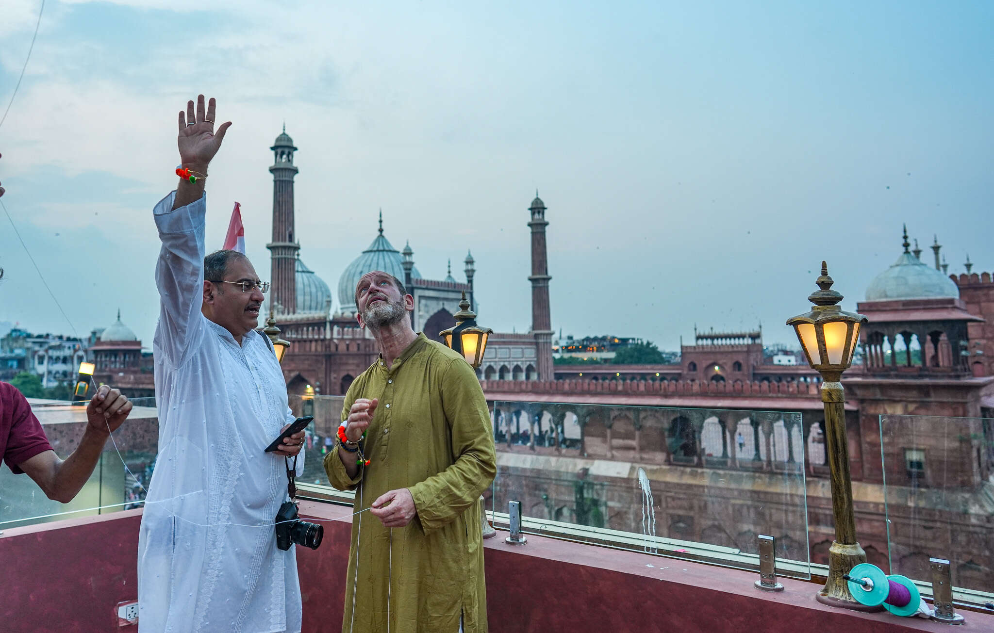 Tariq Mustafa, who participated in the evening with his sister and three-year-old niece, said the experience offered a different side of Purani Dilli