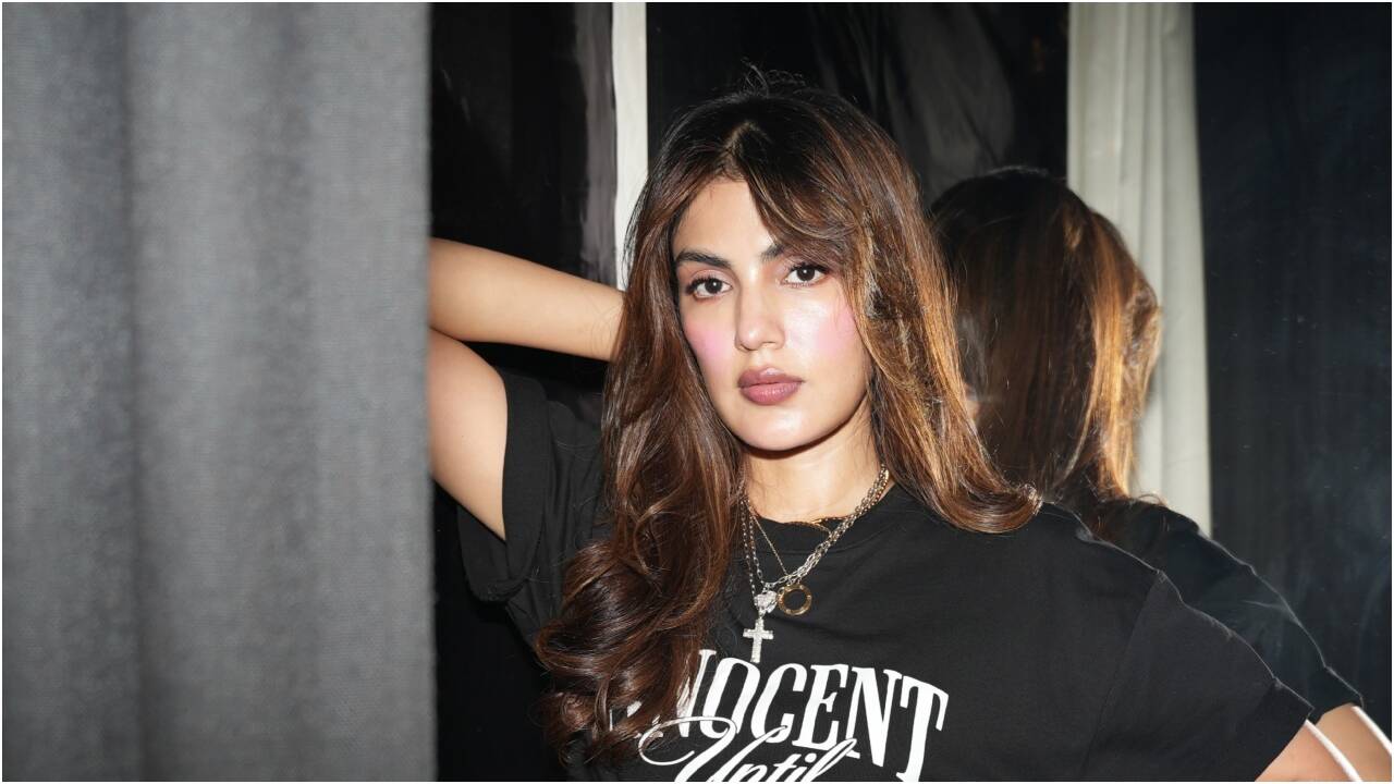 Rhea says her father lost job because of her controversy