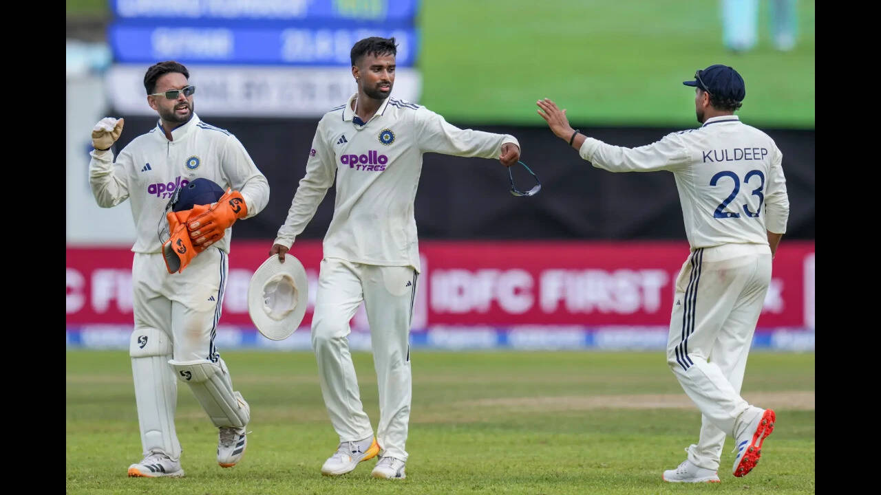 1st Test: Suthar, Jadeja spin India into commanding 178-run lead over Sri Lanka