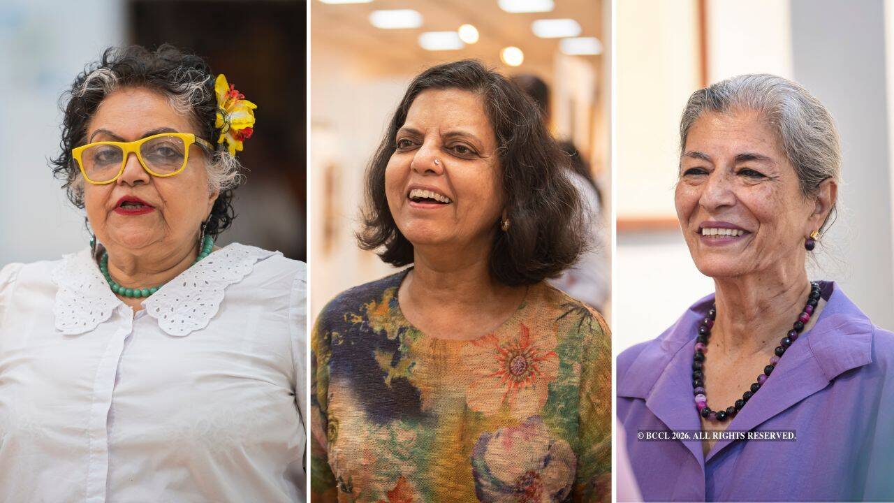 Alka Pande, Gunjan Goela and Dr Gita Prakash