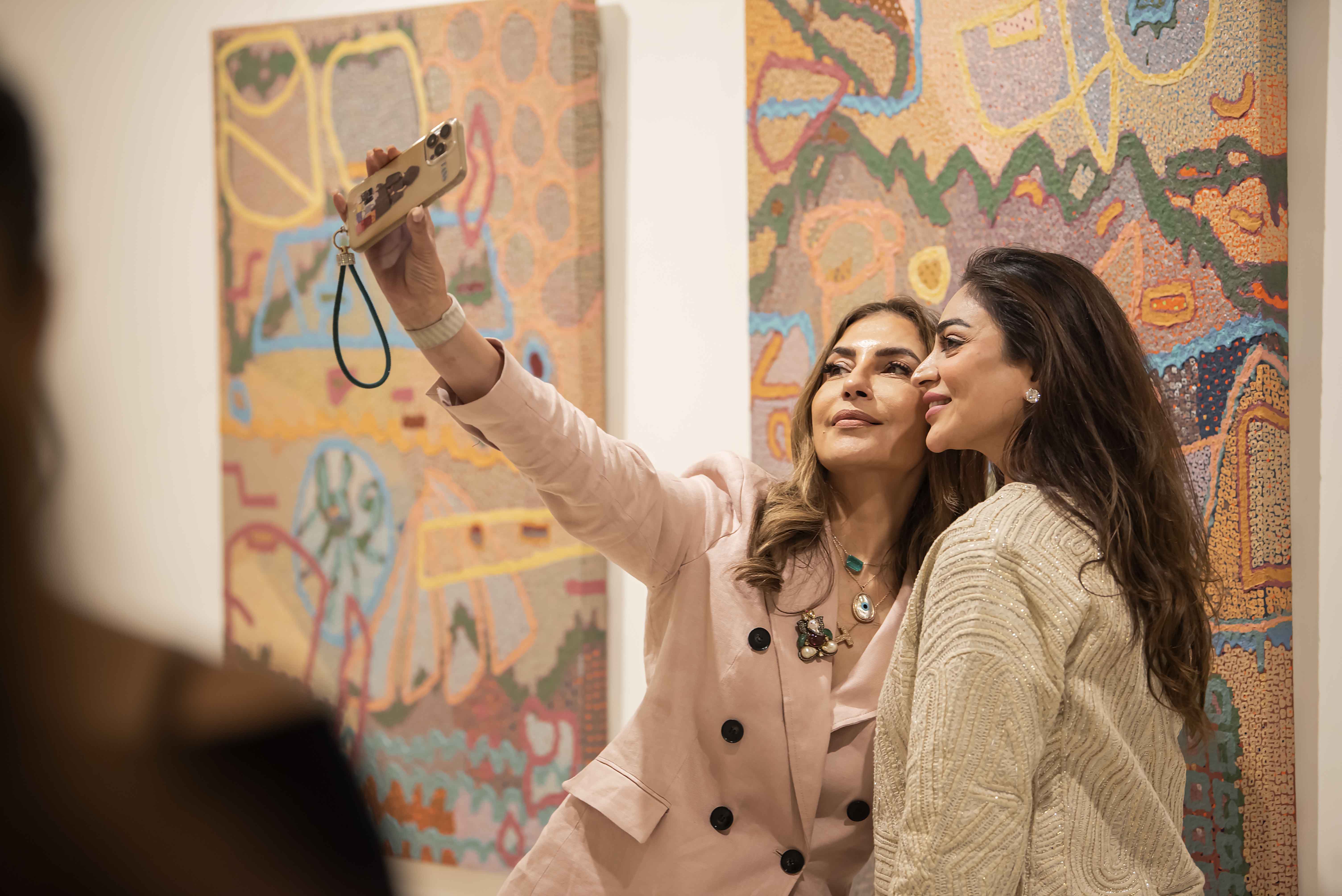 Tanisha Mohan with Rimple Narula