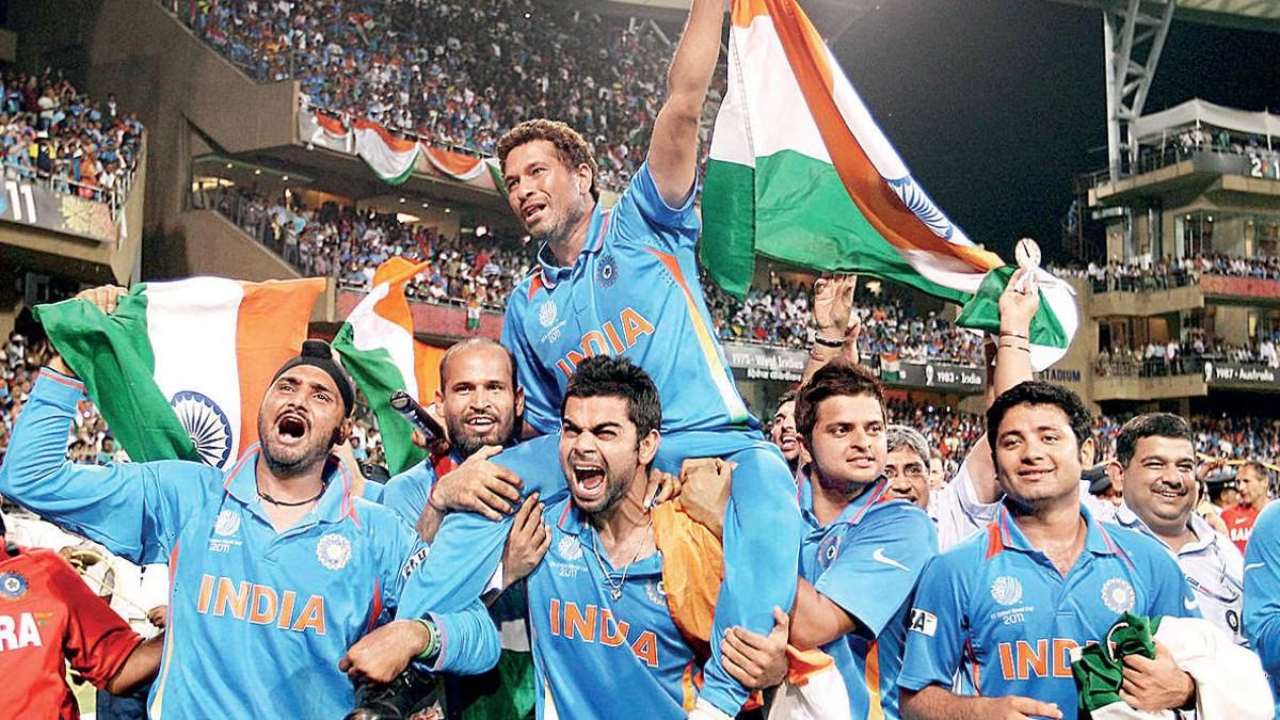 Virat Kohli won ODI World Cup alongside Sachin Tendulkar