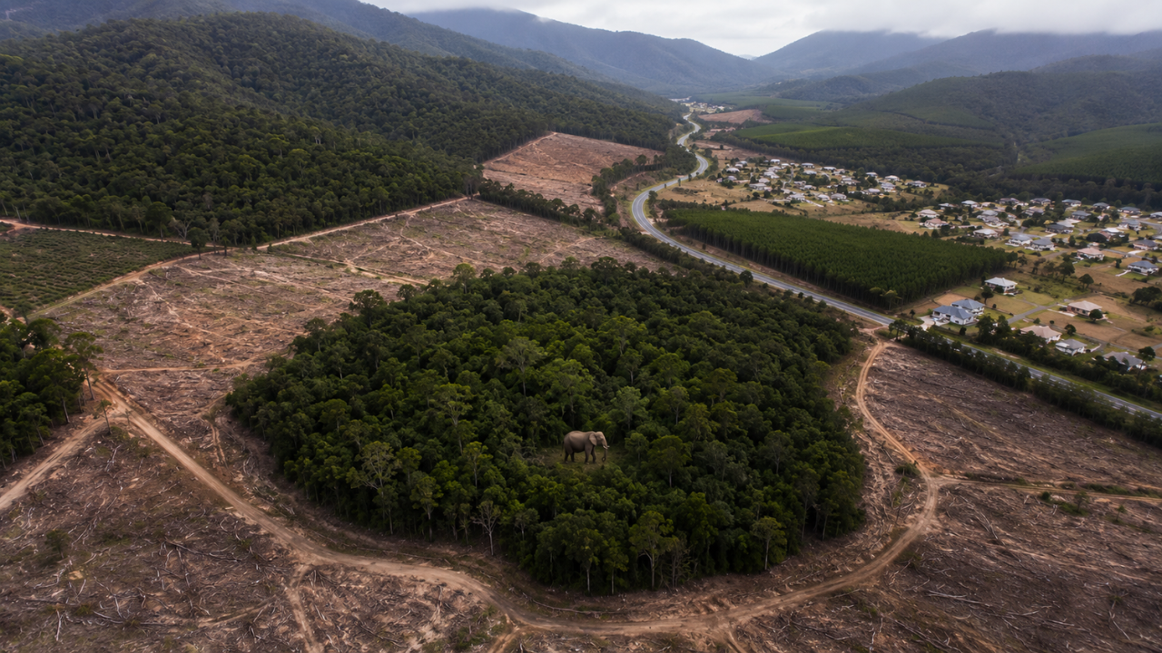 How habitat fragmentation left South Africa’s last Knysna forest elephant isolated
